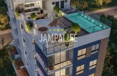 Flat com 1 dormitório à venda, 48,28 m² por r$ 580.000,00 - intermares - cabedelo/pb