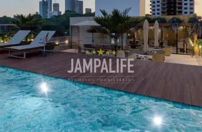 Flat com 1 dormitório à venda, 20,60 m²  manaíra - joão pessoa/pb