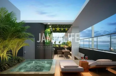 Flat com 1 dormitório à venda, 23 m² por r$ 513.000,00 - tambaú - joão pessoa/pb