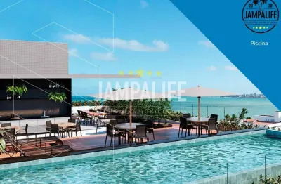 Flat com 1 dormitório à venda, 32,05 m² por r$ 590.000,00 - jardim oceania - joão pessoa/pb