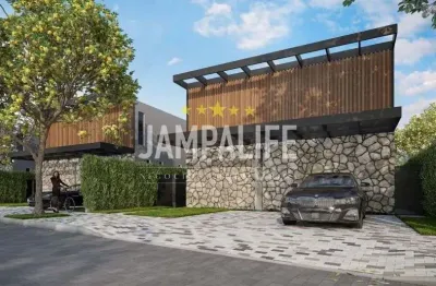 Casa com 4 dormitórios à venda, 304,42 m² por r$ 2.297.000,00 - loteamento bela vista - cabedelo/pb