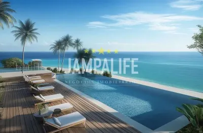 Flat com 1 dormitório à venda, 23,67 m² por r$ 366.000,00 - ponta de matos - cabedelo/pb