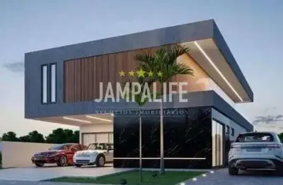 Casa com 4 dormitórios à venda, 382 m² por r$ 3.649.000,00 - ponta de campina - cabedelo/pb