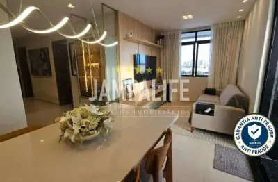 Cobertura linear porteira fechada de 105m², r$985.000,00 - aeroclube, joão pessoa/pb