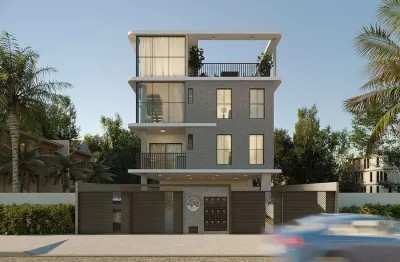 Cobertura duplex de 110m² com piscina privativa a passos do mar do bessa - pronta pra morar!