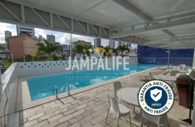 Apartamento com 2 quartos, 69m² com projetados, R$490.000,00 - Pedro Gondim, João Pessoa/PB