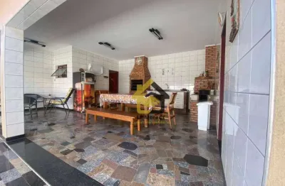 Casa com 3 dormitórios à venda, 258 m²- parque novo mundo - americana/sp