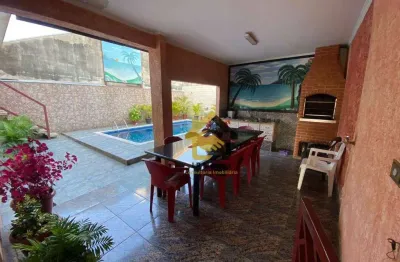 Casa com 5 dormitórios à venda, 290 m² por r$ 890.000,00 - são manoel - americana/sp