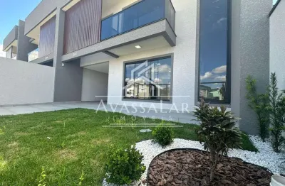 Sobrado com 3 dormitorios no bairro eucaliptos, fazenda rio grande-pr