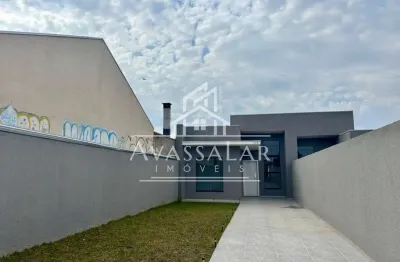 Casa 3 quartos, terreno de 220m  à venda, eucaliptos, fazenda rio grande - pr