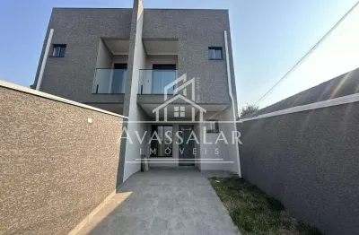 Sobrado à venda com 3 dormitórios sendo 1 suíte, ganchinho, curitiba - pr