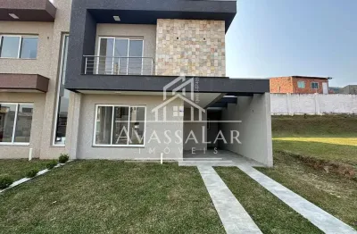 Sobrado a venda com 3 dormitorios sendo 1 com suite closet em condominio village di napoli