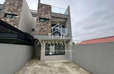 Sobrado com 3 dormitórios à venda, xaxim, curitiba - pr