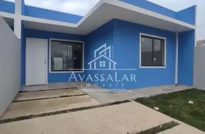 Casa com 2 quartos à venda na Rua Telêmaco Borba, 17, Estados, Fazenda Rio Grande