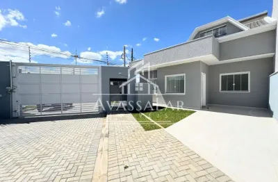 Casas com 3 dormitórios sendo 1 amplo com suíte, sítio cercado, curitiba - pr