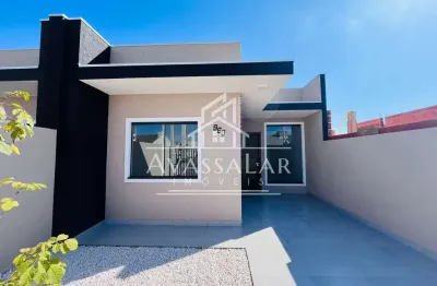 Casa com 3 dormitorios com suite ,vaga de garagem e espaço de fundos em obras eucaliptos- frg