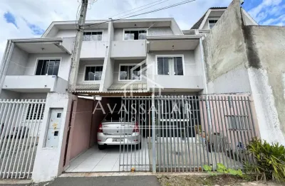Sobrado com 3 quartos com ático, no bairro sitio cercado, curitiba - pr
