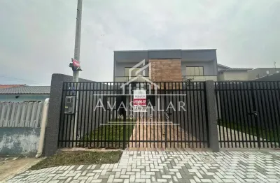 Sobrado com 3 dormitórios à venda, sítio cercado, curitiba - pr