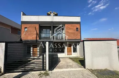 Sobrado com 3 dormitórios à venda, xaxim, curitiba - pr