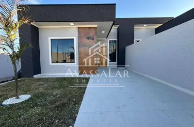 Casa com 3 quartos para locação, gralha azul, fazenda rio grande - pr