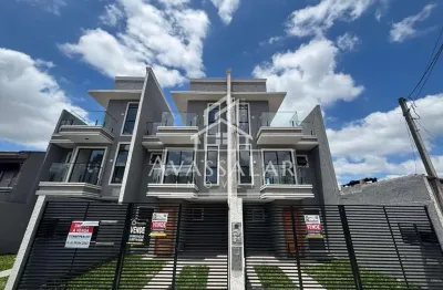 Triplex com 4 quartos, á venda no bairro sitio cercado, curitiba- pr
