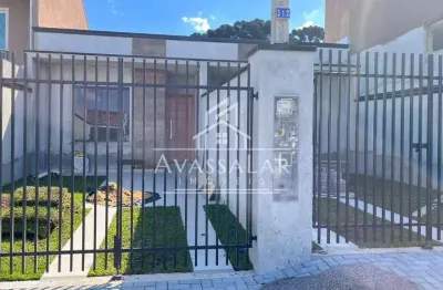 Casa com 2 dormitorios, á venda no bairro ganchinho, curitiba -pr