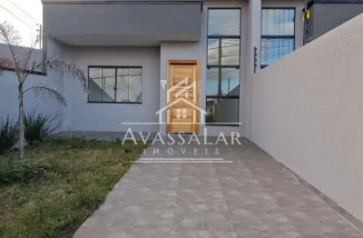 Casa à venda com 3 quartos no bairro iguaçu - fazenda rio grande - pr