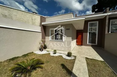 Casa com 3 quartos à venda, eucaliptos, fazenda rio grande - pr