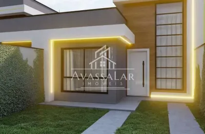 Casa com 3 quartos á venda no bairro veneza, fazenda rio grande- pr