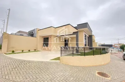 Casa à venda com 03 quartos, gralha azul, fazenda rio grande - pr