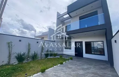 Sobrado  à venda alto padrão, eucaliptos, fazenda rio grande - pr