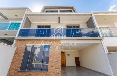 Sobrado em condomínio à venda, na Cidade Industrial de Curitiba, Curitiba - PR