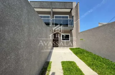 Sobrado em Curitiba de 74m  com Acabamento Moderno e Espaço Gourmet