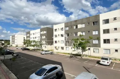 Apartamento 2 dormitórios, vaga de garagem, condomínio clube Califórnia - Campo Largo