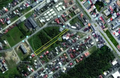 Terreno à venda no bairro ipiranga em são josé 3.889 m², escritura pública. viab