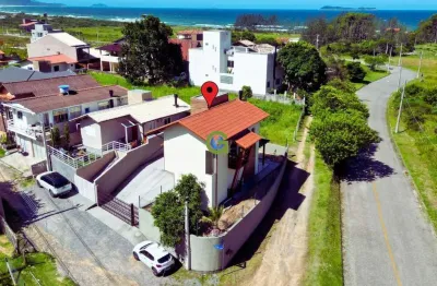 Casa de dois quartos com suítes e vista para o mar na praia da gamboa