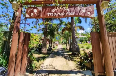 Sítio mobiliado à venda em paulo lopes, com piscina, quiosque e pomar!