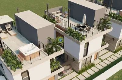 Casa em condomínio em garopaba – residencial villaggio felicitá   alto padrão, v
