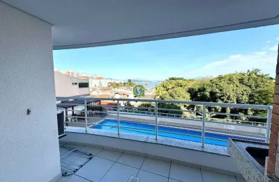 Apto 3 dorm. no abraão com piscina aquecida - florianópolis/sc