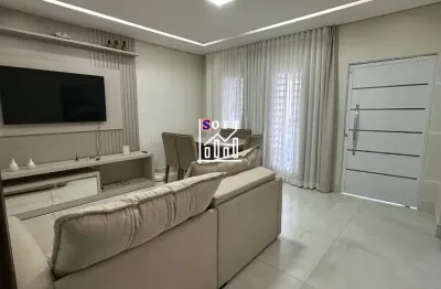 Casa 03 quartos (01 suíte) - porcelanato - cozinha com ilha