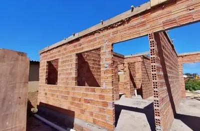 Oportunidade de ocasião! casa nova, em fase de construção, escriturada, em cidreira!