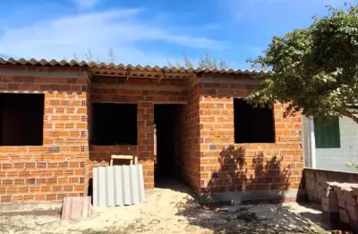 Oportunidade única casa escriturada nova 450 metros do mar em pinhal sul