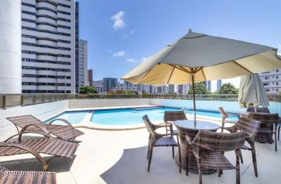 Apartamento mobiliado pra alugar em boa viagem - 3 quartos 2 suítes lazer completo!
