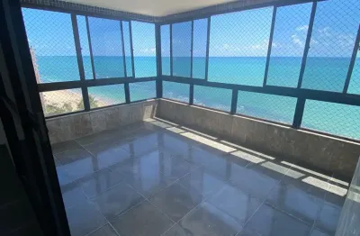 Apartamento com 4 suítes para locação na beira-mar de piedade – 335m²