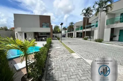 Casa em condomínio para locação em maceió, antares, 3 dormitórios, 2 suítes, 3 banheiros, 1 vaga