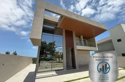 Casa em condomínio para venda em maceió, serraria, 4 dormitórios, 4 suítes, 6 banheiros, 4 vagas