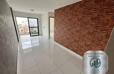 Apartamento para venda em maceió, gruta de lourdes, 2 dormitórios, 1 suíte, 2 banheiros, 1 vaga