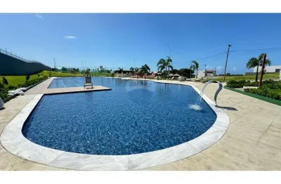 Lote/terreno em carapibus, no condomínio villas de carapibus, com 331m2, de esquina, por apenas r$100mil