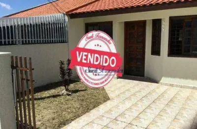 Casa com 2 dormitórios, 50 m² - venda por r$ 400.000,00 ou aluguel por r$ 1.800,01/mês - boneca do iguaçu - são josé dos pinhais/pr