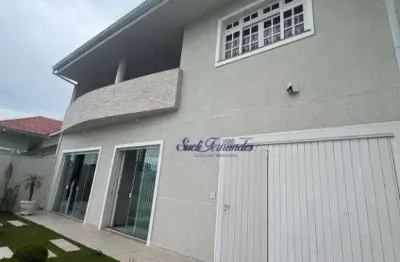 Sobrado com 3 dormitórios, 495 m² - venda por r$ 1.750.000,00 ou aluguel por r$ 4.500,00/mês - são pedro - são josé dos pinhais/pr